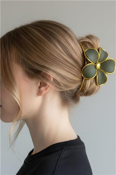 Pinza in plastica a forma di FIORE